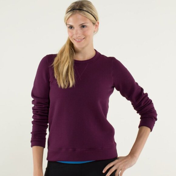 Lululemon Keep It Cozy Crew Plum - Picture 1 of 6